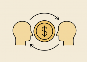 Cartoon Depiction of Profit Sharing